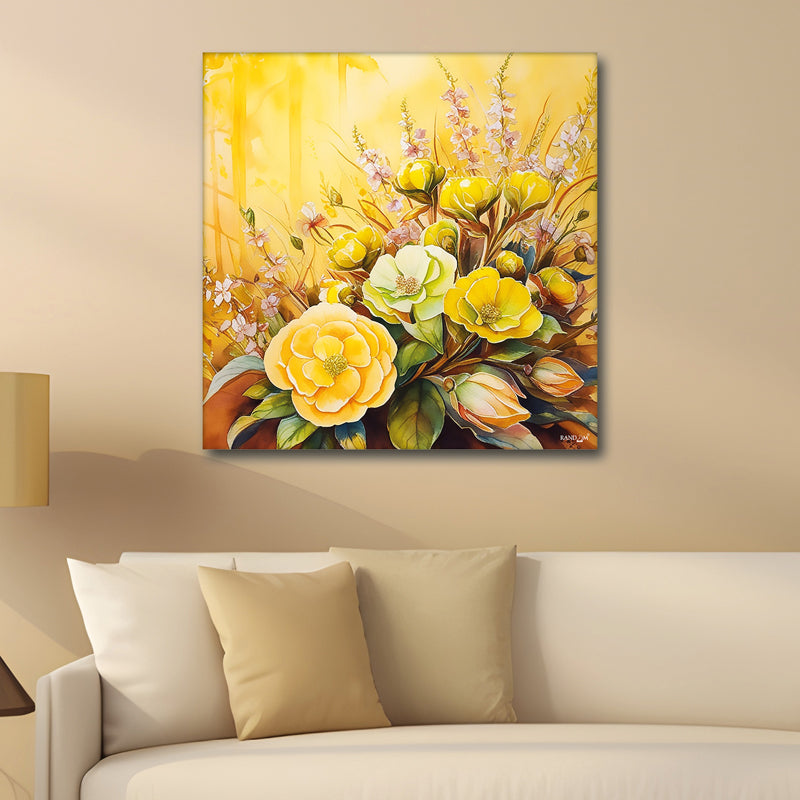 Painted Petal I Wall Painting