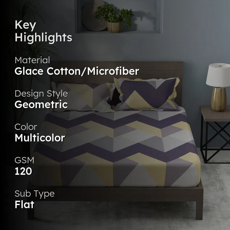 Prismora Single Microfiber Bedsheet - 120 GSM media 2