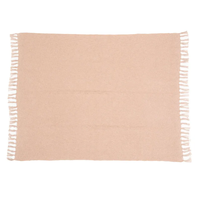Skirra Handwoven Throw With Fringe - Rectangle media 5