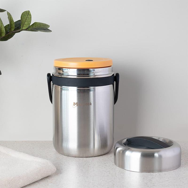 Cassa Insulated Lunch Box (Black,Silver) - 2500 ML media 4