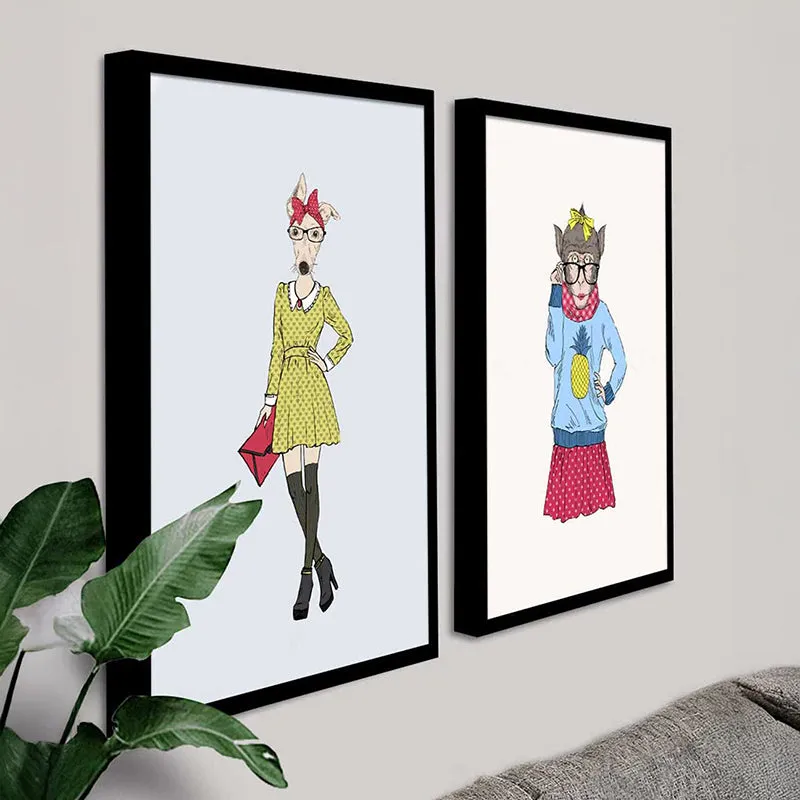 Fashionistas Wall Art - Set Of Two media 4
