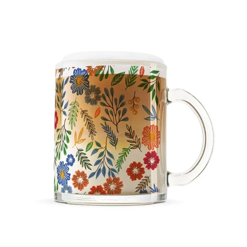 Floronista Glass Coffee Mug (330 mL) media 4