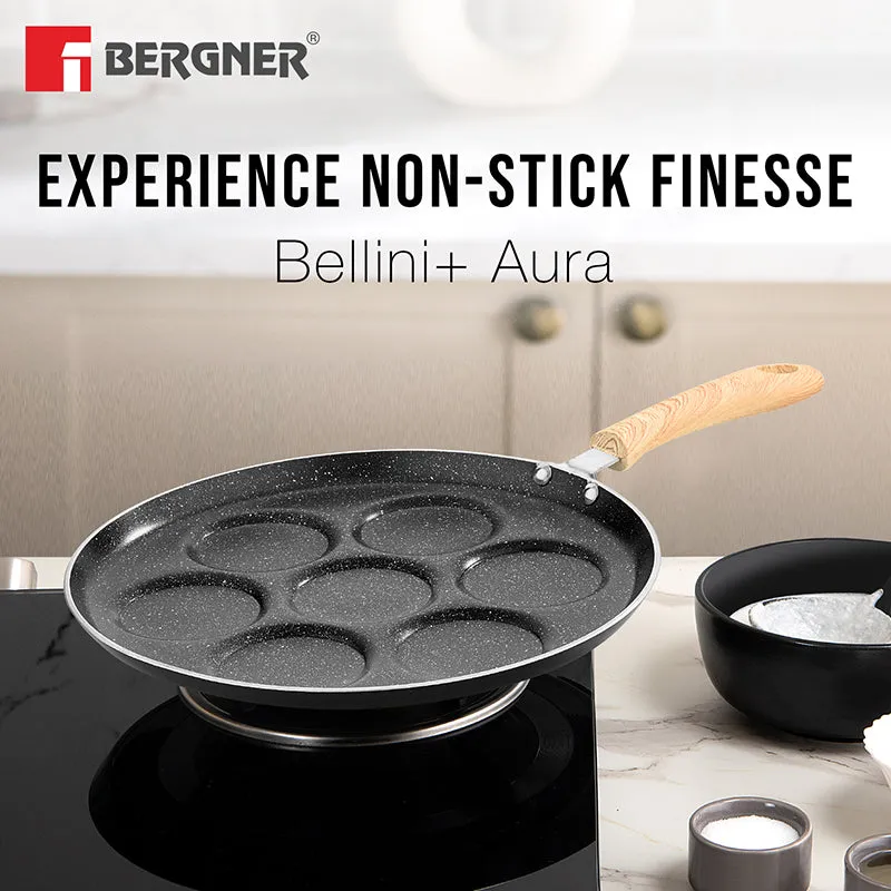 Bergner Aeris Non-Stick Uthappam Pan (7 Pit) - 30 cm media 6