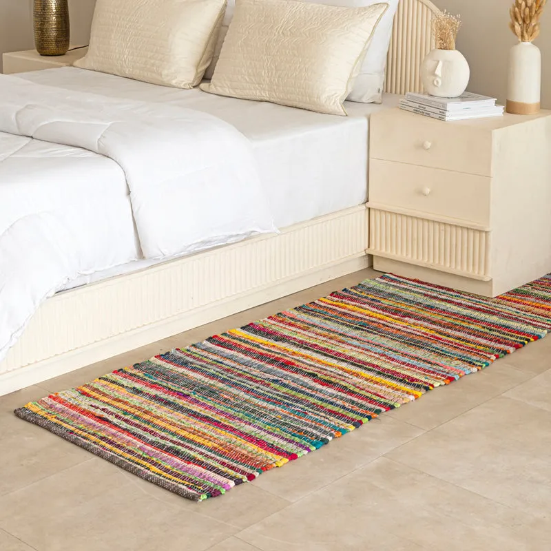 Myrrin Cotton Runner Rug - Multicolor media 4