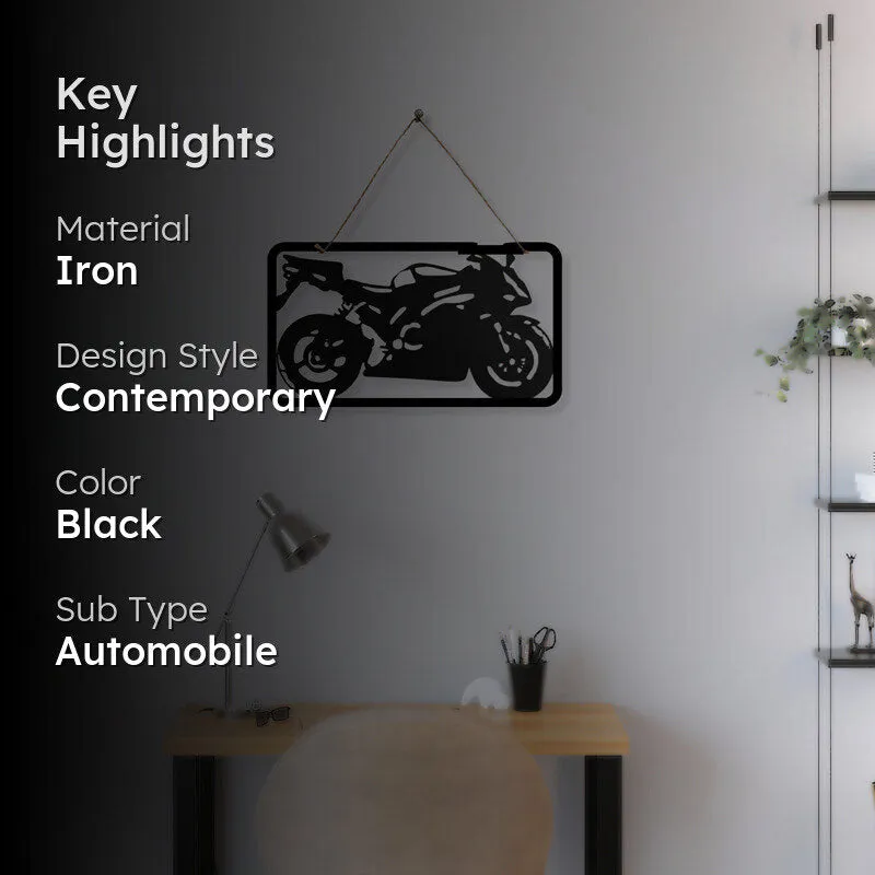 Lines Of Motorcycle I Iron Wall Accent media 2