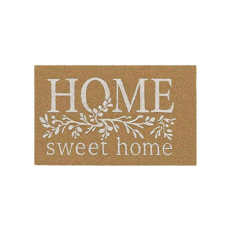 Home Sweet Home Coir Door Mats - Brown media 4