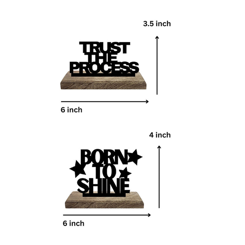 Path to Radiance Typography Showpiece - Set Of Two media 8