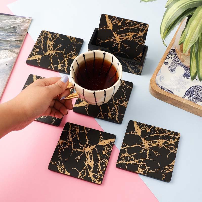 Marble Play Coaster - Set Of Six media 3