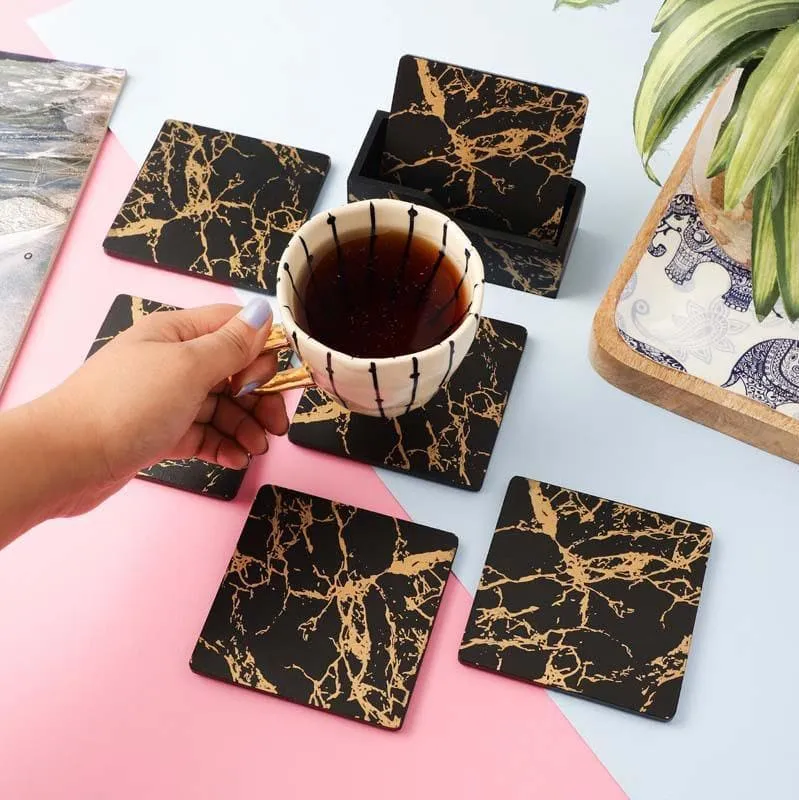 Marble Play Coaster - Set Of Six media 3