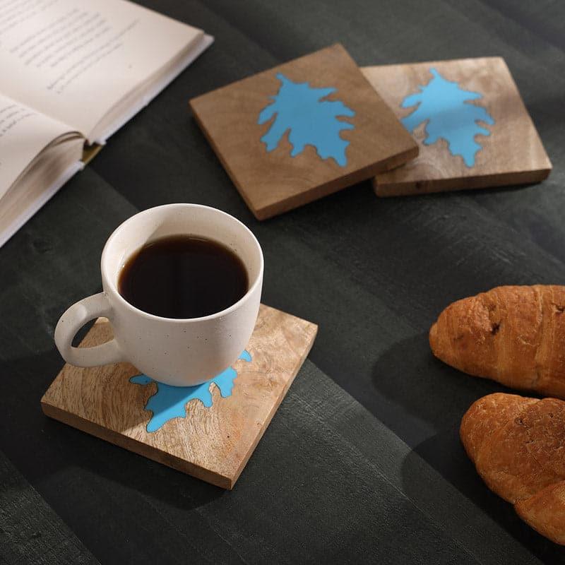 Mislow Mangowood Coaster - Set Of Four