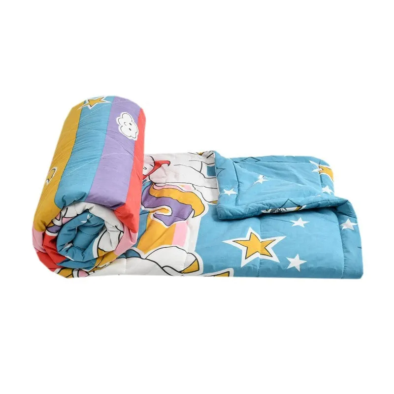 Magic Unicorn Microfiber Kids Comforters - 150 GSM media 4