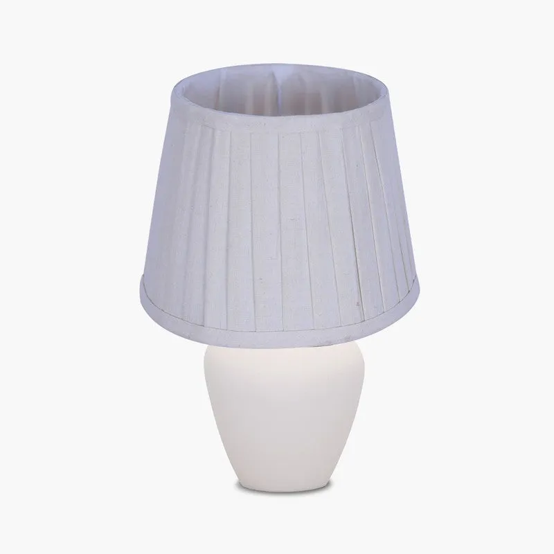 IllumiFlex Tech Ceramic Table Lamp - White media 5