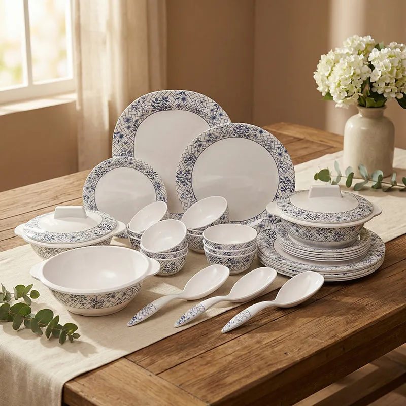 Rassa Melamine Dinner Set - 33 Piece Set media 1