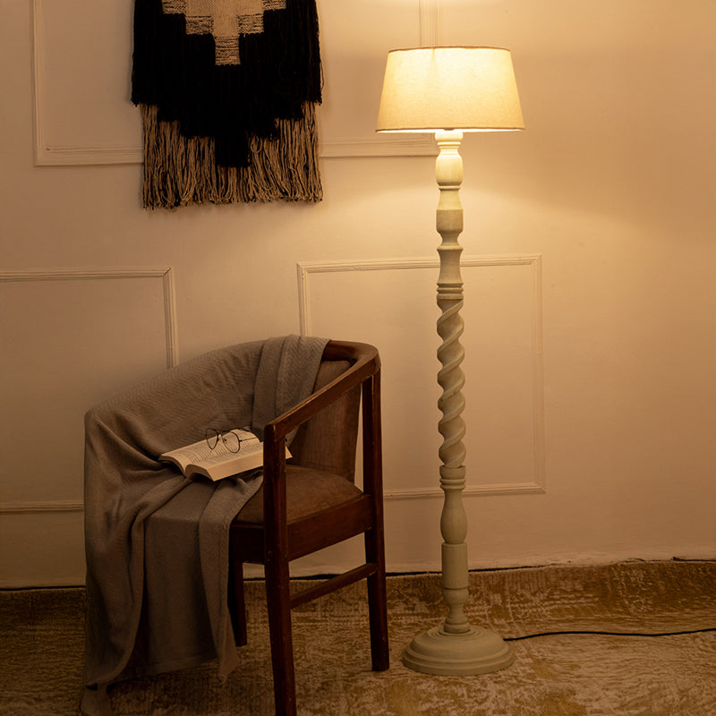 Stilda Prism Floor Lamp - White