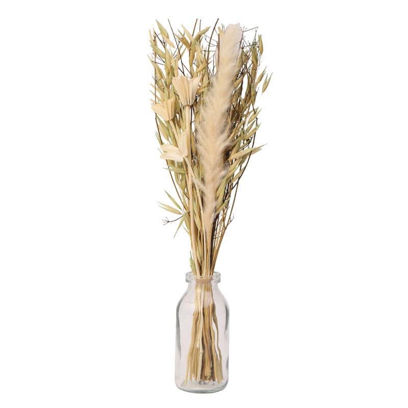 Theola Vase With Dry Flowers - Bleach media 3
