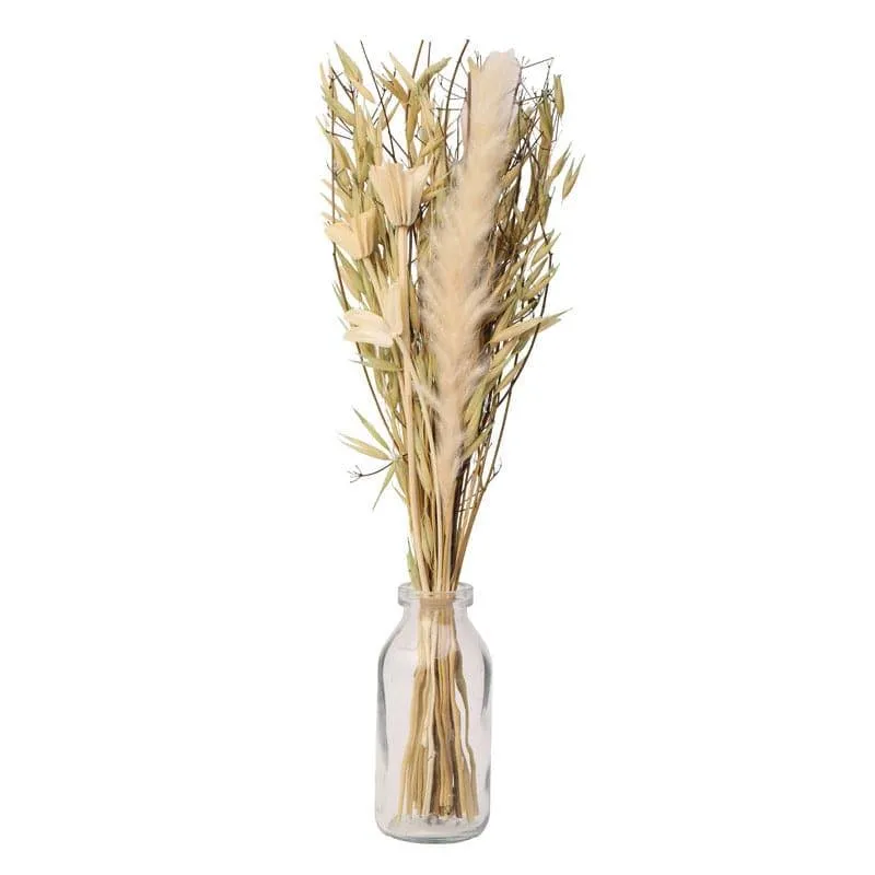 Theola Vase With Dry Flowers - Bleach media 3