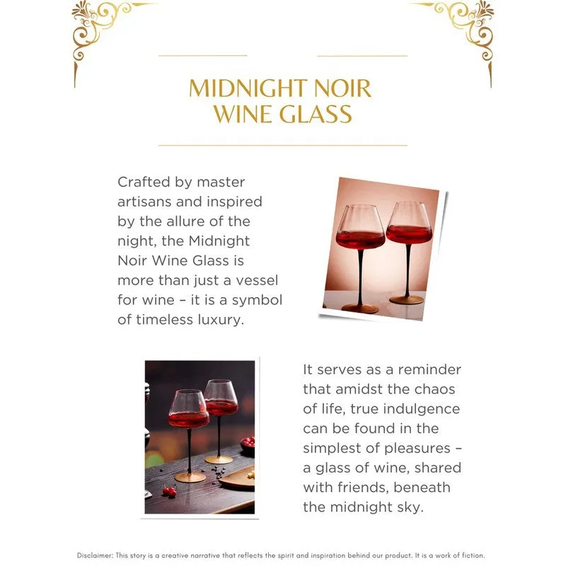 Morvia Wine Glass(700 mL) - Set Of Two media 8