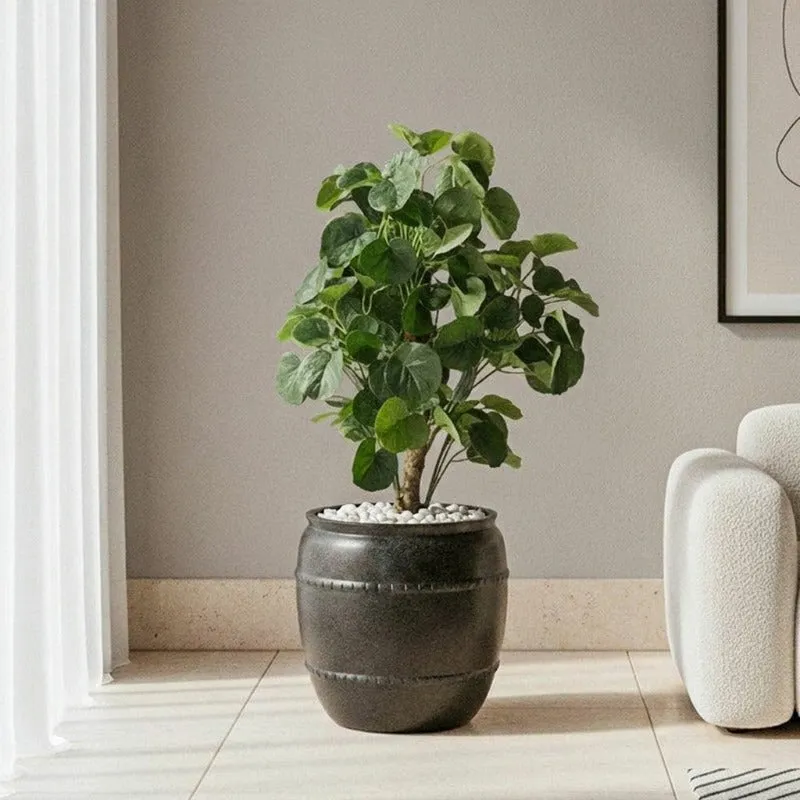 Nerith Floor Planter - Black media 5