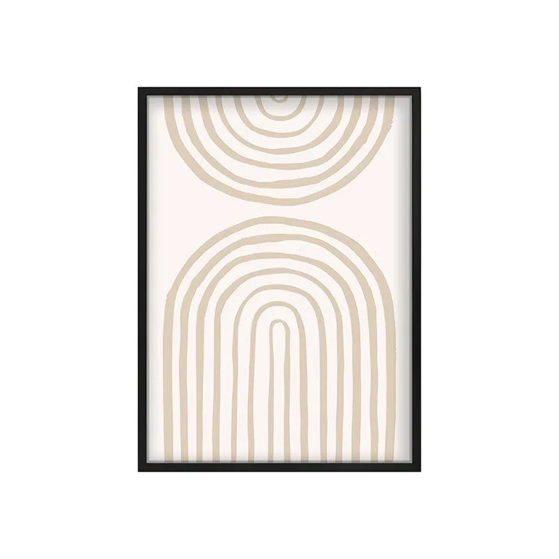 Arc of Balanc Canvas Wall Painting With Black Frame media 3