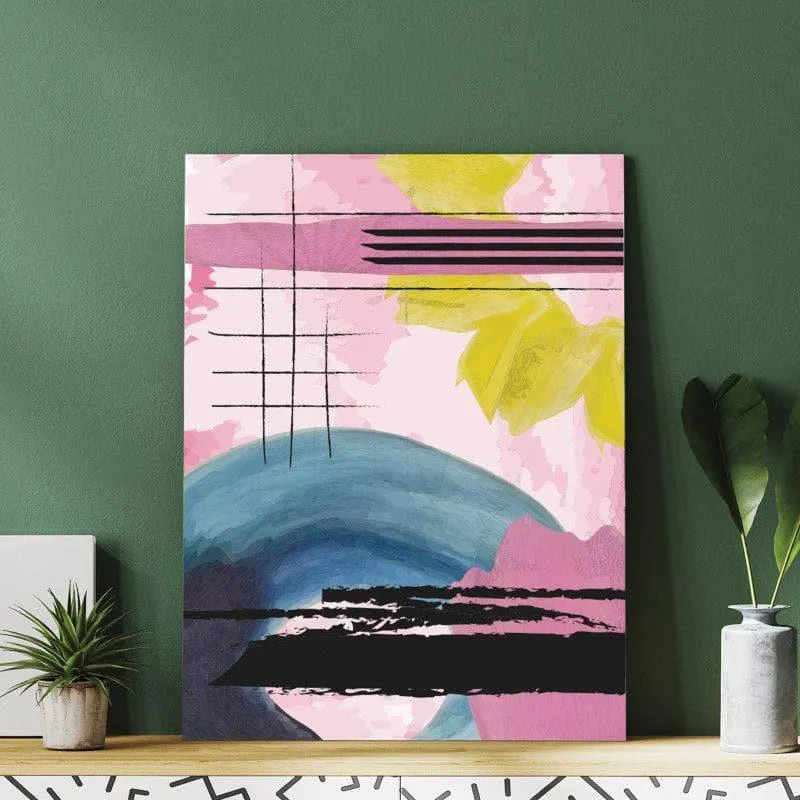 Abstract Moor Canvas Wall Painting media 3