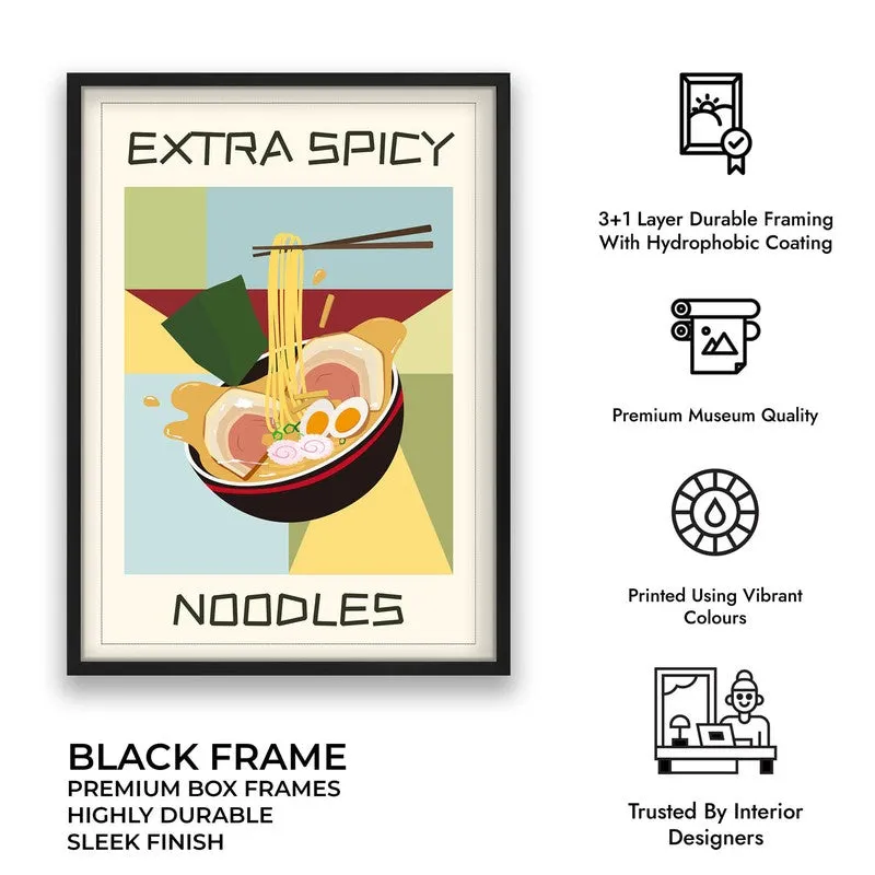 GeometricStrings Archival Canvas Wall Art - Black media 10