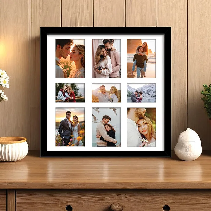 Memoirs Collage Photo Frame - Black media 1