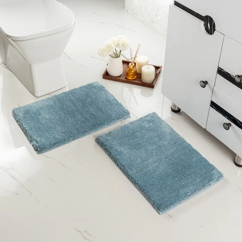 SoakShield Bathmat ( blue ) - Set Of Two media 3