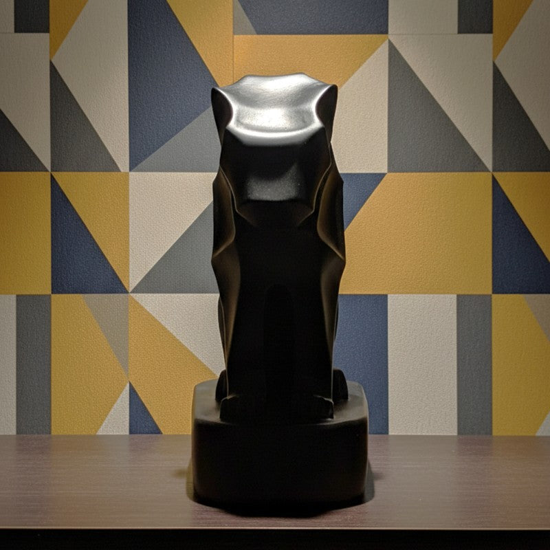 Panther Resin Showpiece - Black media 5