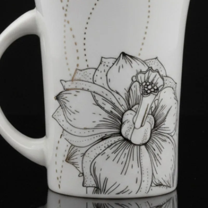 Artistic Bone China Coffee Mug (300 mL) media 5