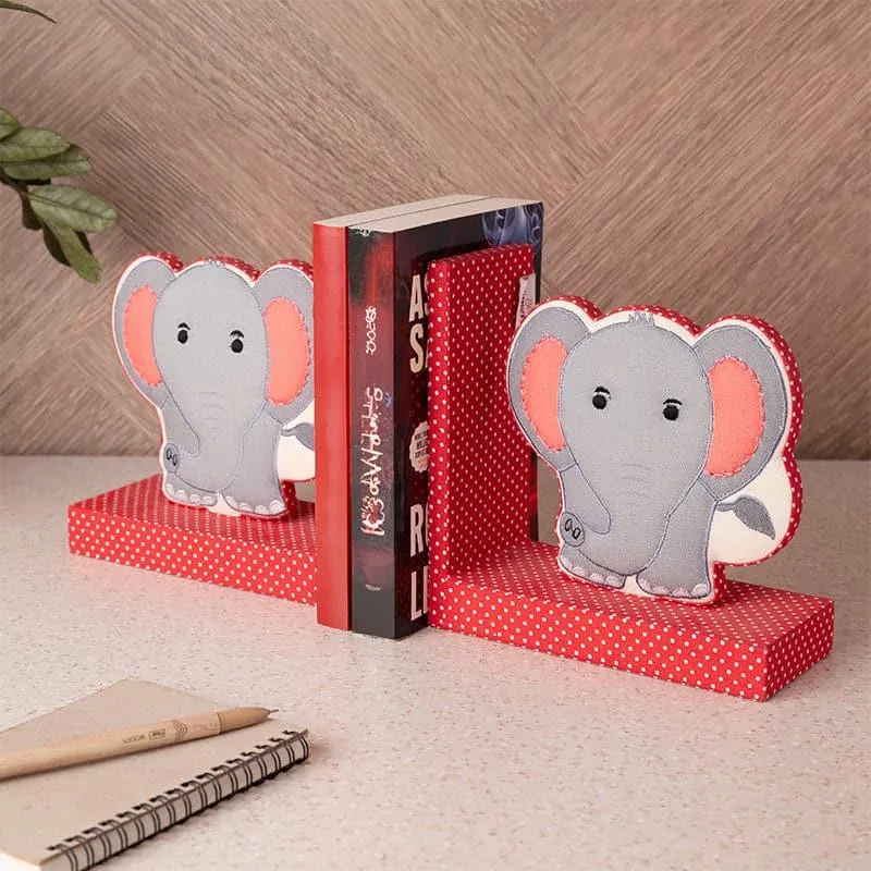 Jumbo Jazz Book Ends (Elephant Collection) - Set Of Two media 1