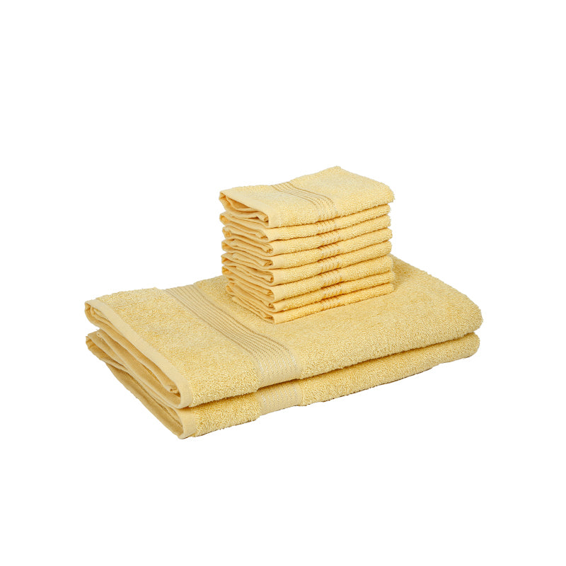 Bodil Towel Combo (Yellow) - Set Of Ten media 3