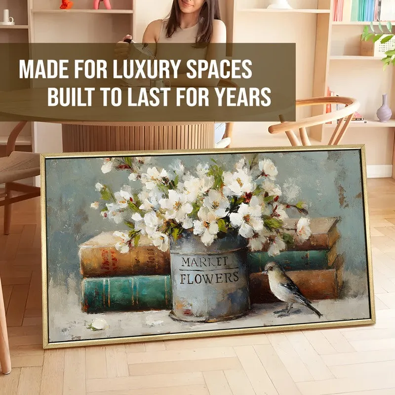 Storybook Canvas Wall Painting With Frame media 5