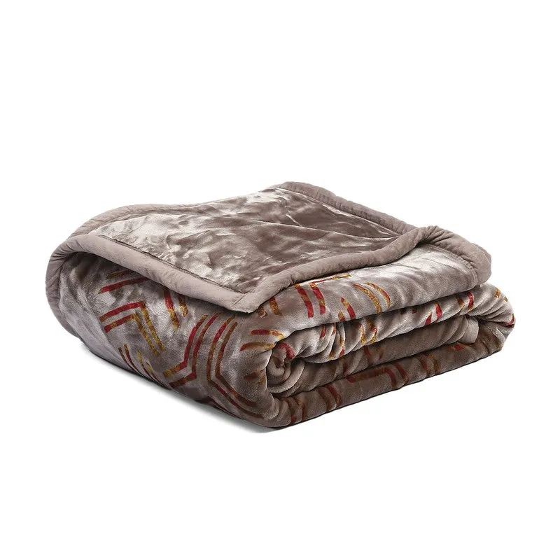 Monte Carlo Velvet Enchantment Reversible Blanket - 950 GSM media 6