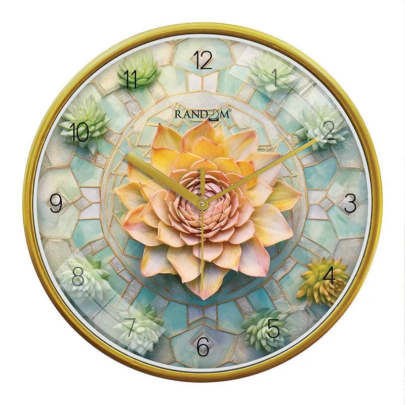 Botanic Beam Analog Wall Clock media 4