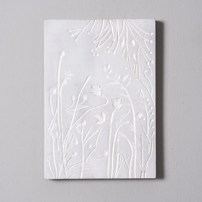 Whispers of Spring Carved Wooden Wall Plate media 4