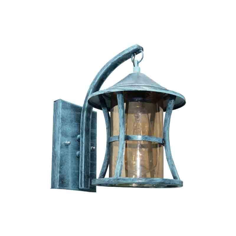 Darbar Lantern Glass & Metal Lamp media 4