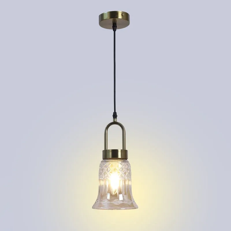 Aurora Faceted Glass Pendant Ceiling Lamp media 6