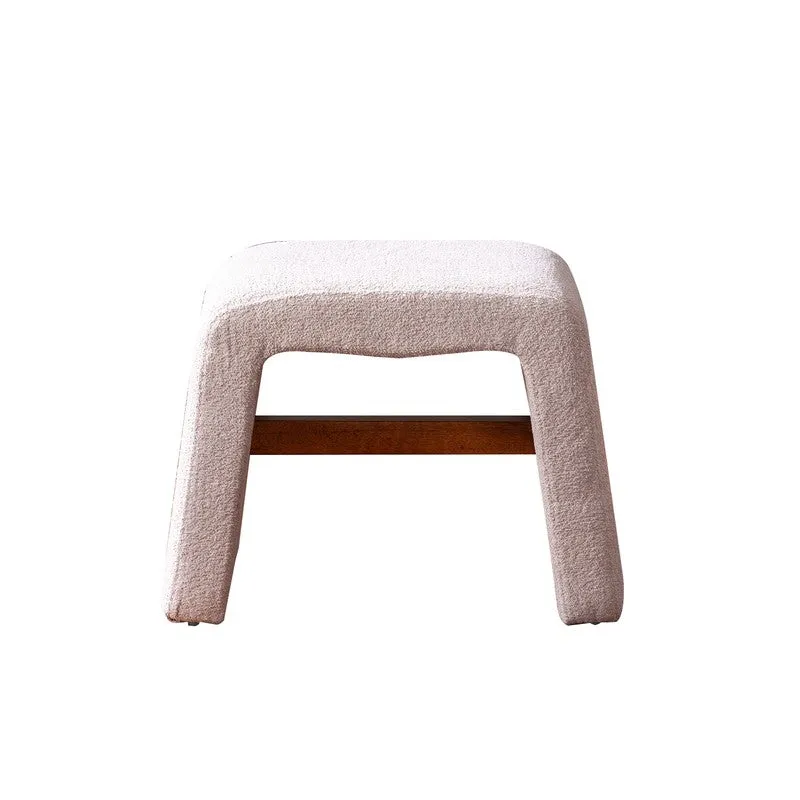 Hearth Fabric Stools (Beige) - Set of Two media 3