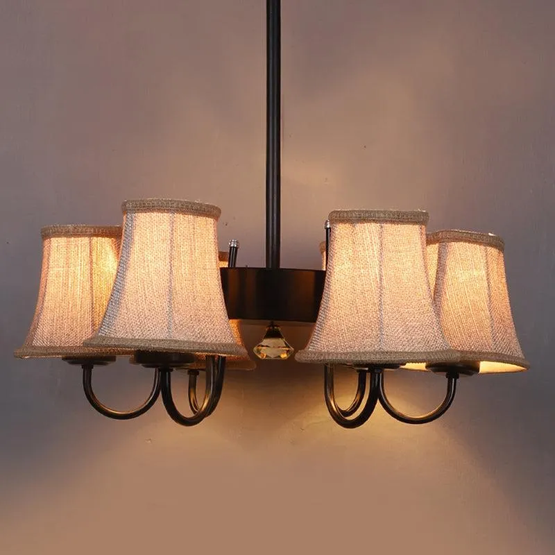 Bellona Conical Viya Ceiling Lamp - Beige media 1