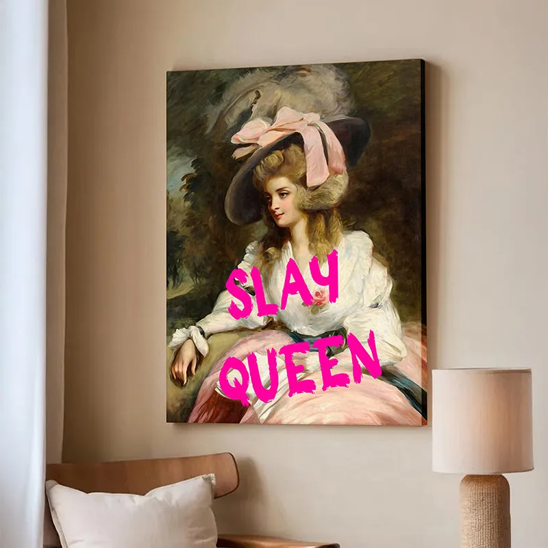 French Slay Queen Wall Art media 4