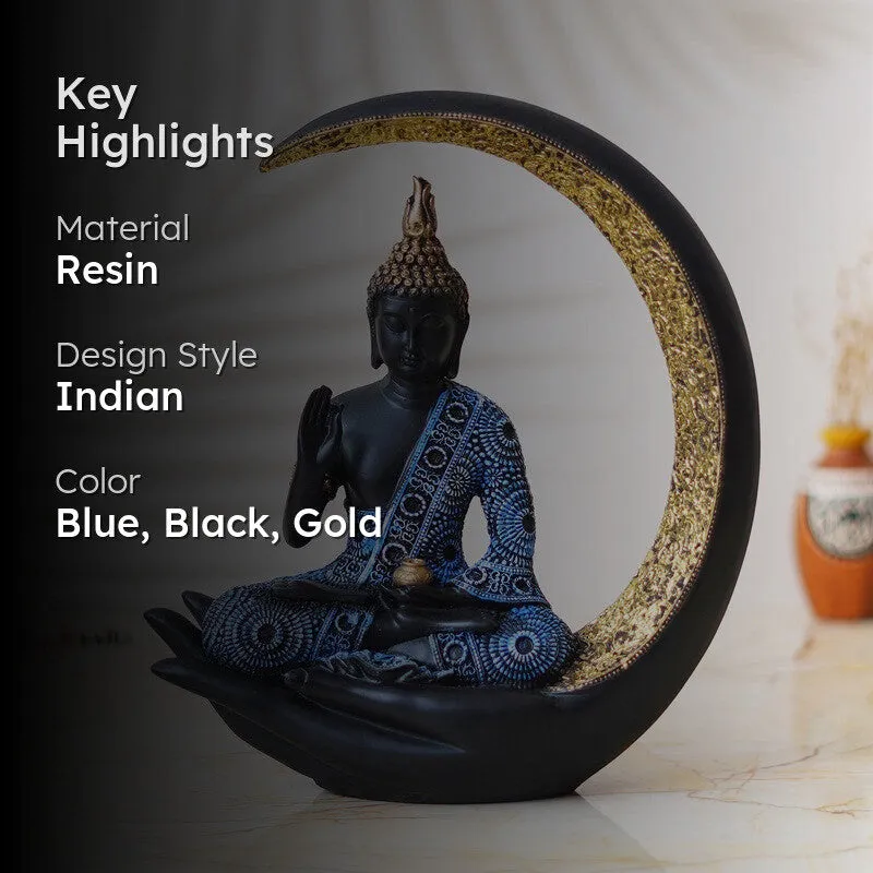 Lunar Serenity Buddha Idol - 2