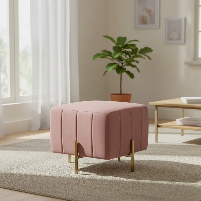 Zevion Softara Ottoman - Pink media 1