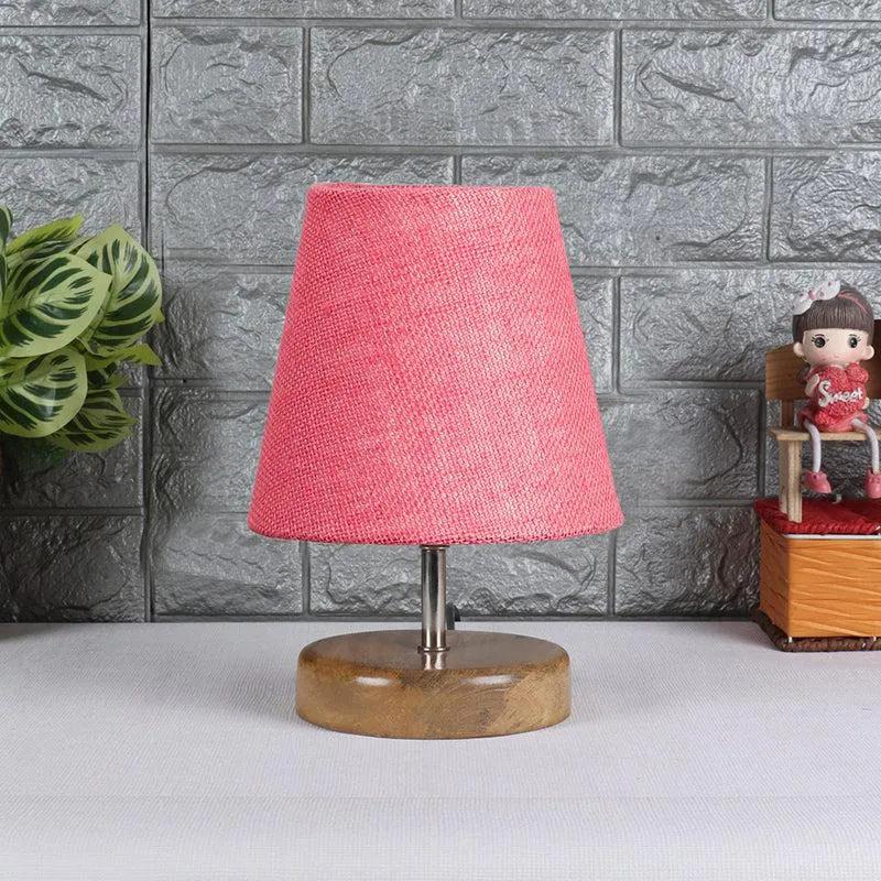 Petricho Jute Table Lamp - Pink,Brown media 3
