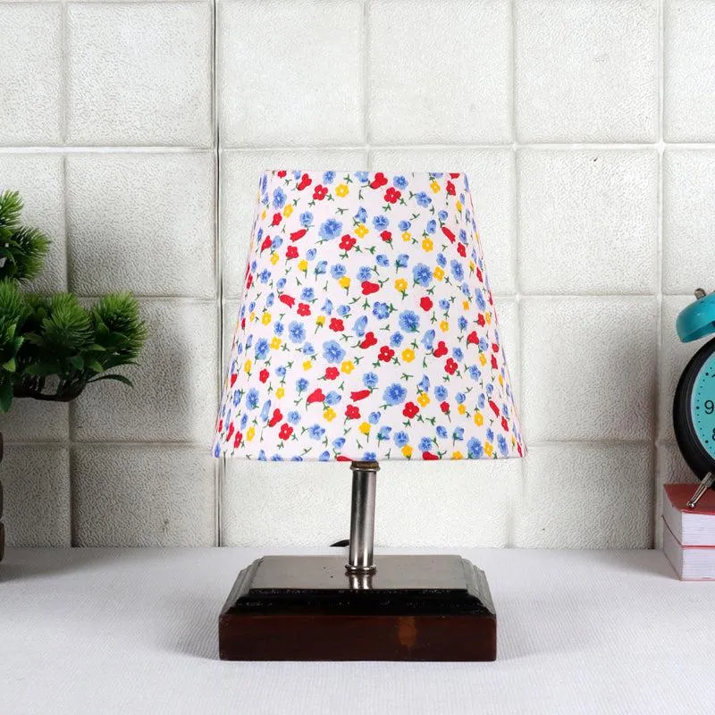 Niksha Color Splash Fabric Table Lamp - Multicolor media 3