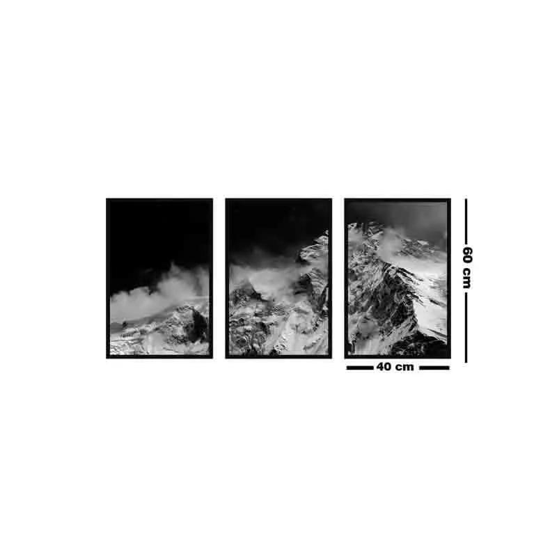 Mountain Wall Art - Set Of Three media 6