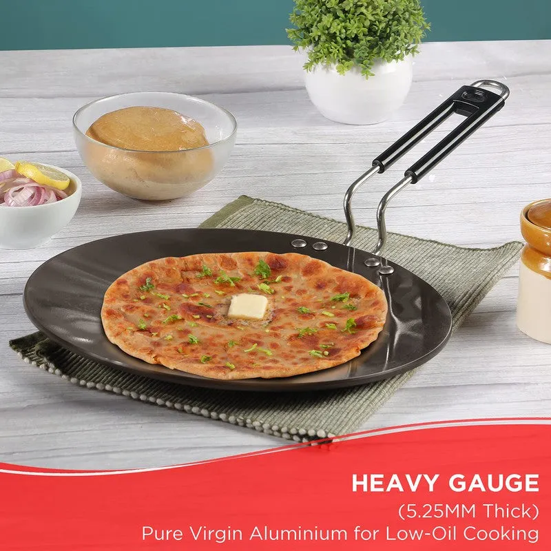 Vinod Anvaya Hard Anodized Roti Tawa - 40 CM media 7