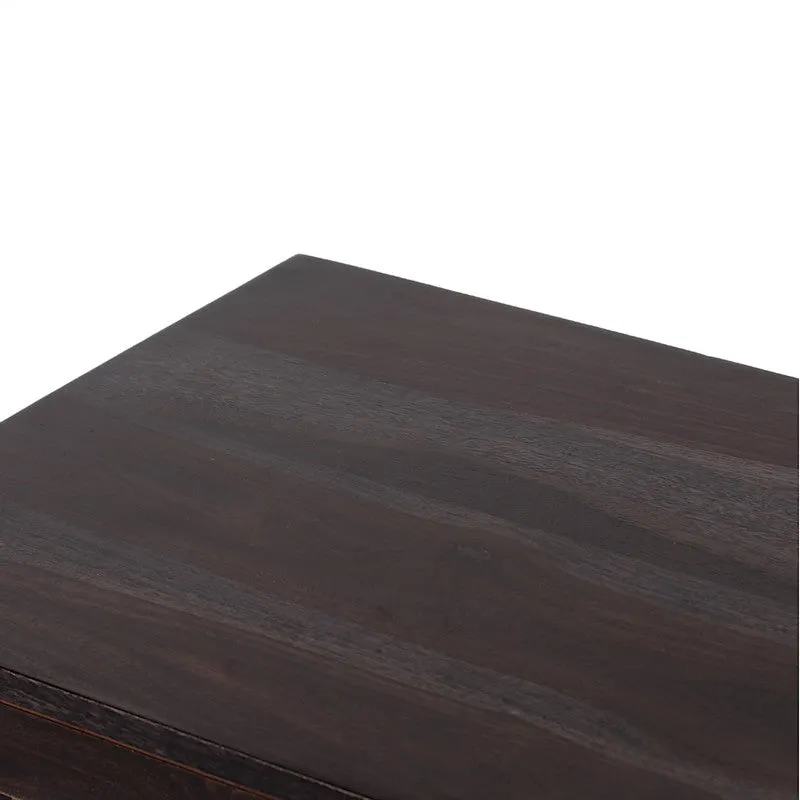 Xavro Sheesham Wooden Center Table - Black media 8