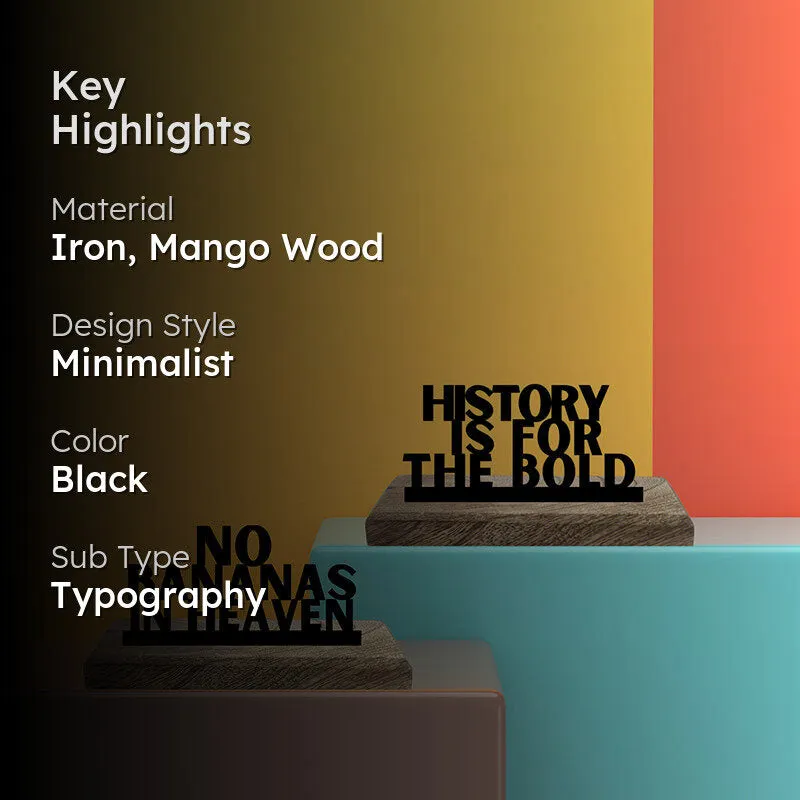 Bold History Showpiece - Set Of Two media 2