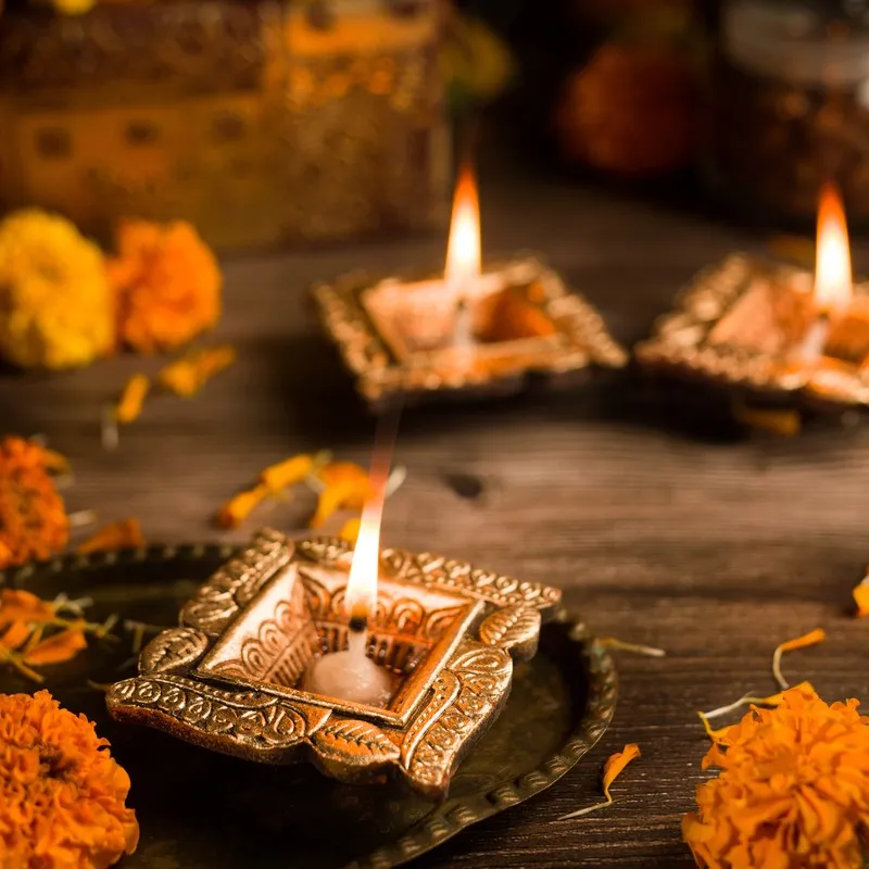 Swastik Diya - Set Of Eight media 9