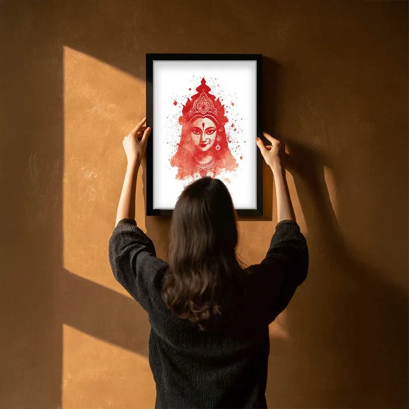 Divine Mother Durga Devi Archival Paper Wall Art media 6